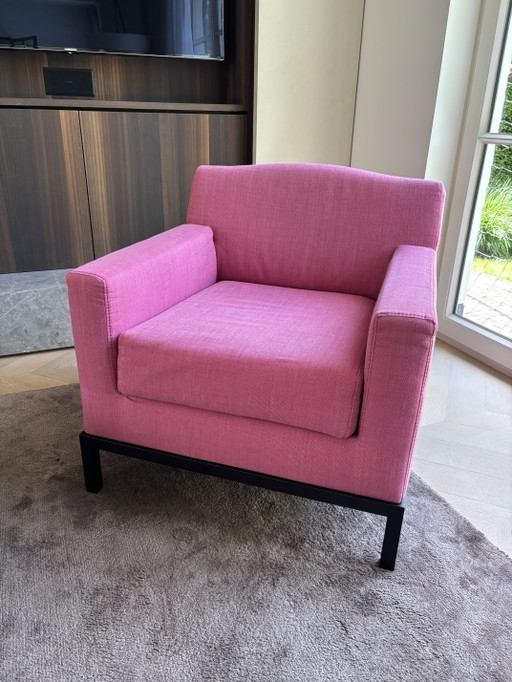 Sillones Meridiani (juego de 2) – rosa – fundas extraíbles