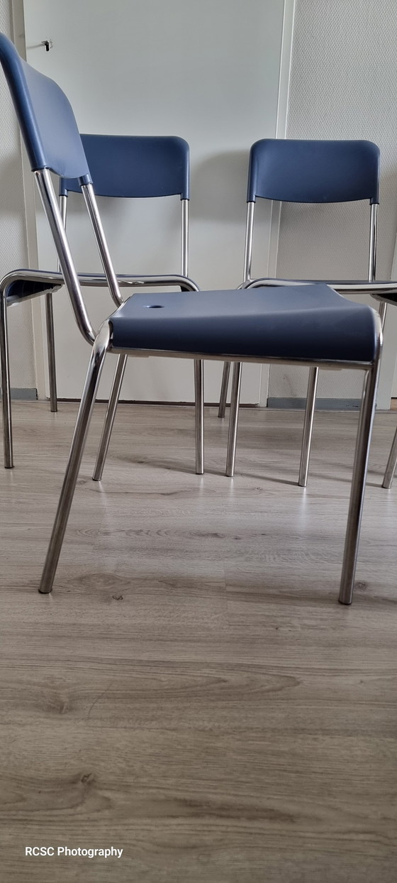 Image 1 of Calligaris Sorbetto eetkamerstoelen Italiaans design