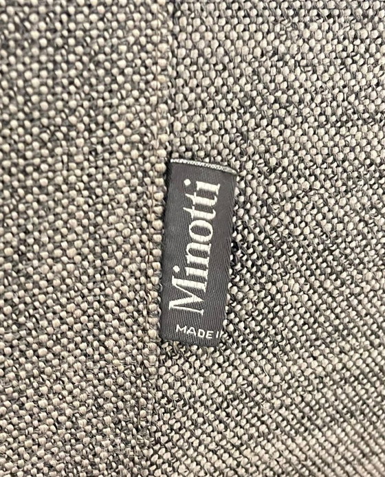 Image 1 of Minotti Andersen 2-Seater Grey, New Condition