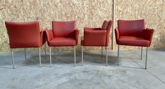 Image 1 of Jess Design Esszimmerstuhl mit Armlehnen ohne Rollen