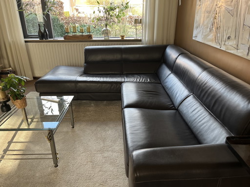 Rundlederen hoekbankpr