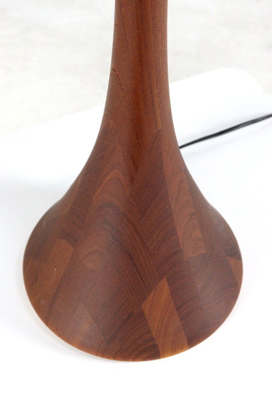 Image 1 of Lampada da tavolo grande Domus vintage in teak