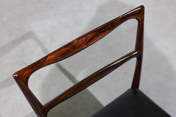 Image 1 of Esszimmerstühle aus Palisanderholz von H.W.Klein für Bramin, 6er-Set