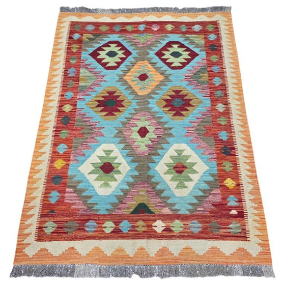Kelim Maimana Stijl Antiek 178x130cm – Vloerkleden en tapijten, Wool (photo 3 of 5)