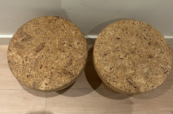 2x Vitra Cork Family Cork Side Table (photo 4 of 6)