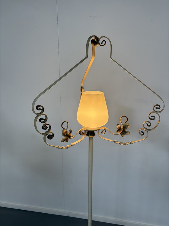 Image 1 of Vintage Art Nouveau Staande Lamp France