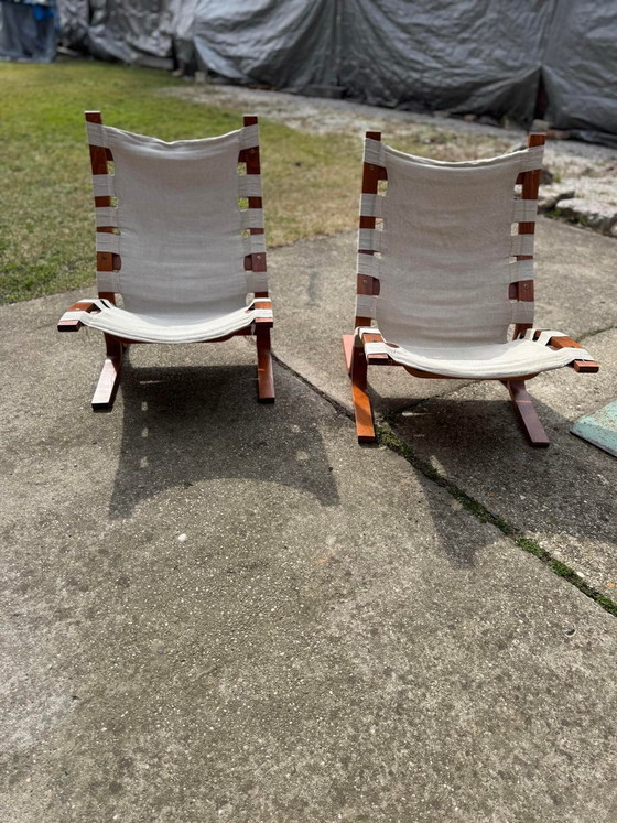 Set of The Siesta Chairs by Ingmar Relling, 1965 – Relling (Ingmar), Dining chairs, Wood, Mid Century Modern (photo 6 of 7)