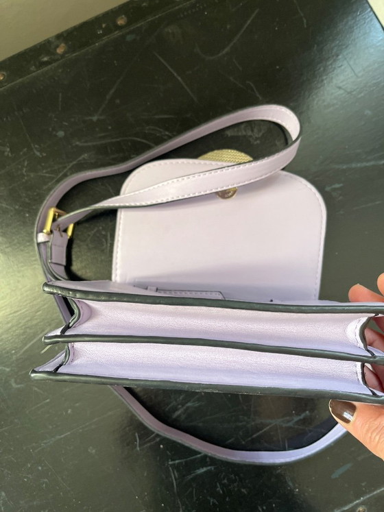 Borsa a tracolla Essentiel Antwerp con motivo occhio diabolico, Lilla, Borse a tracolla, Pelle, Metallo, Viola (foto 6 di 6)