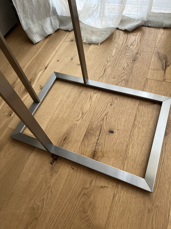 Arketipo Loft side table – polished steel (photo 3 of 6)