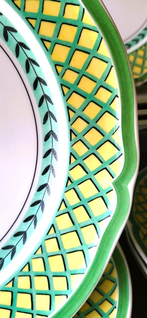 Image 1 of Villeroy & Boch French Garden 12 piatti piani 🍋☕️🍋