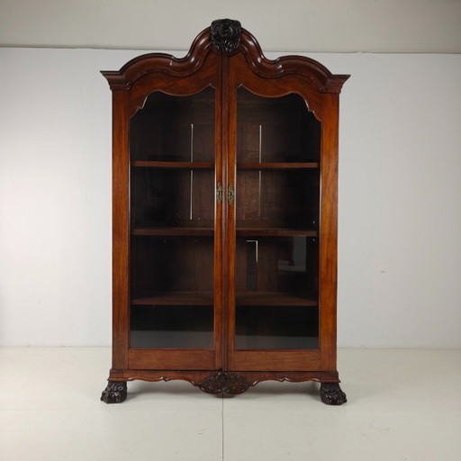 Librería/vitrina holandesa del siglo XVIII, circa 1760-1780