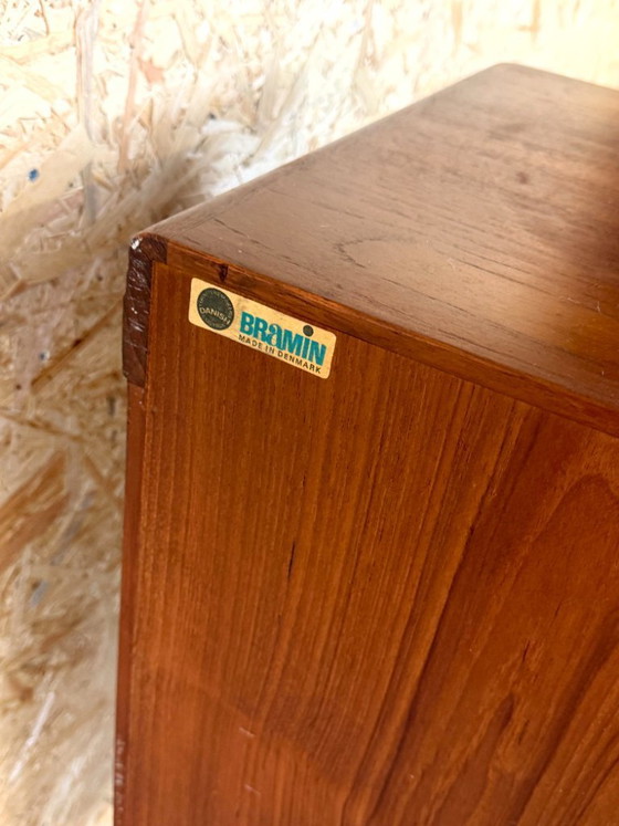 Image 1 of Teakhouten dressoir/credenza uit de jaren 60/70 van H.W. Klein Bramin, Deens modern design.