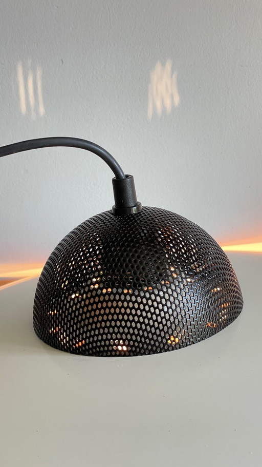 Aluminium hanglamp, Frankrijk, jaren 60/70