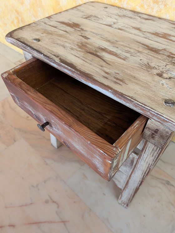 Table d'appoint ancienne – Tables d'appoint, Bois (photo 8 of 14)