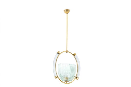 Barovier & Toso. Farol de cristal de Murano. Años 50.