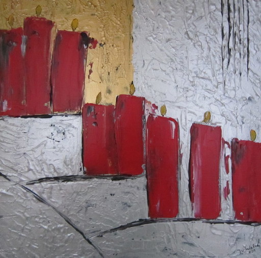 Candele per dipingere a Natale (2)