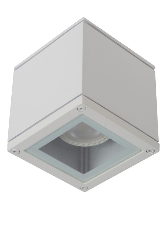 Lucide AVEN Bathroom Ceiling Spotlight - 1xGU10 - IP65 - White – Spot lights, Aluminium, Modern (photo 3 of 3)