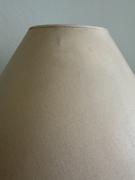 Image 1 of Charolles Irisée Roze Aardewerk Lamp jaren 80