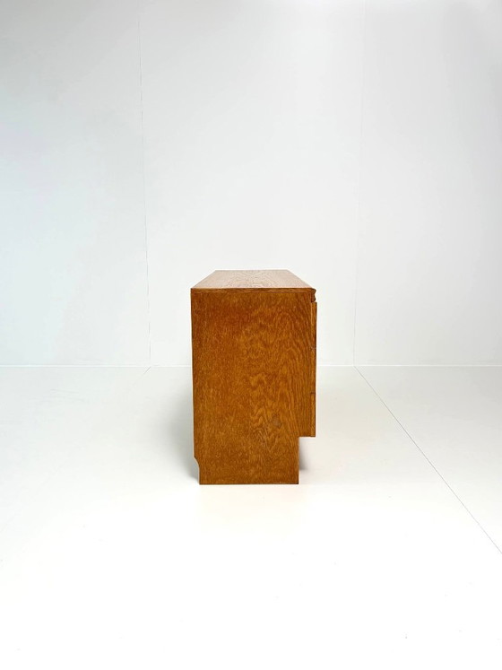 Vintage Retro Chest of drawers with 6 Drawers – Oak Look – Mid-Century Style – Wood (photo 4 of 14)