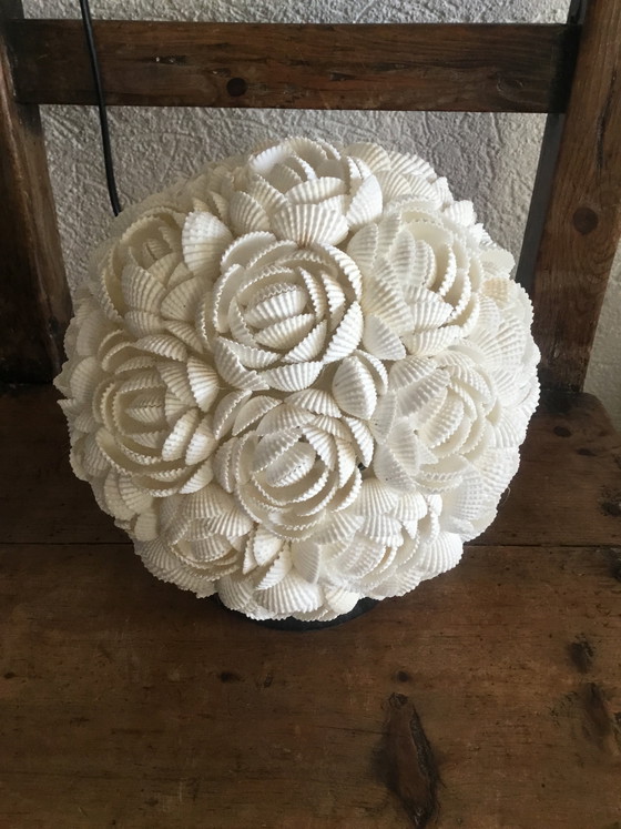 Image 1 of Handgefertigte Muschellampe