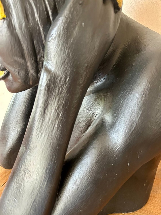 Serenità in Nero e Oro – Sculture, Legno (photo 7 of 11)