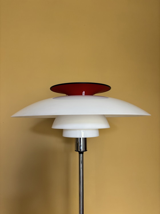 Lámpara de pie Poul Henningsen para Louis Poulsen PH80 – Lámparas de pie, Metal, Plastic (photo 2 of 5)