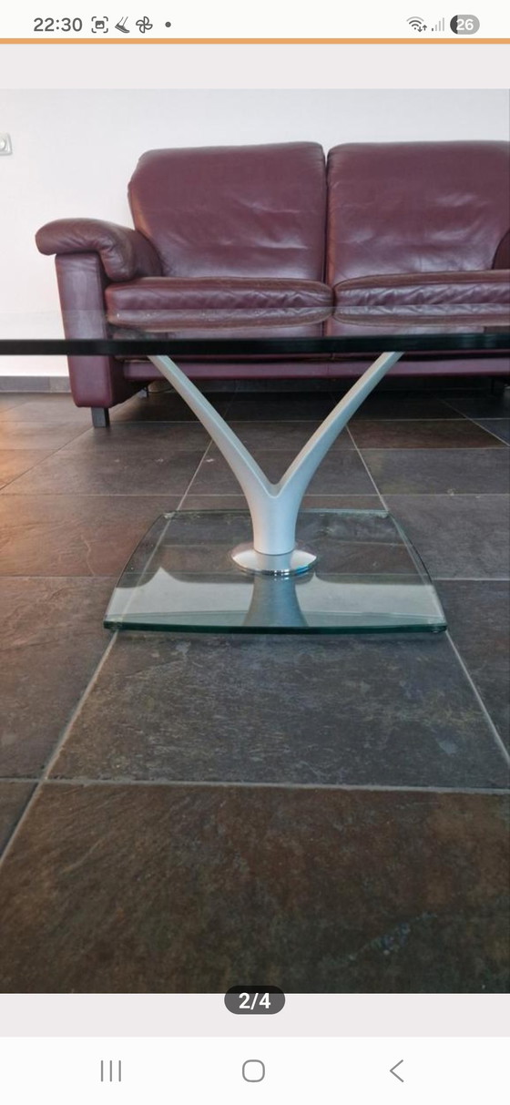 Image 1 of Table basse en verre Rolf Benz