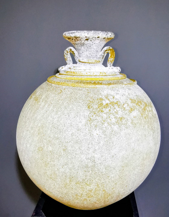 Image 1 of Cenedese Scavo Murano, jaren 60 Vaas