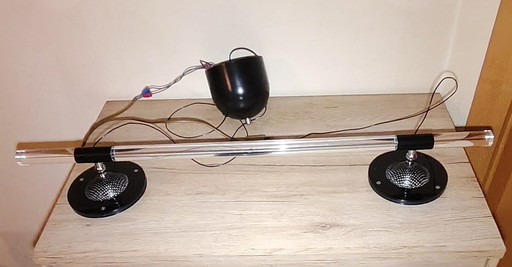 Orion Design Plexiglas 2 flammige Lampe 80iger