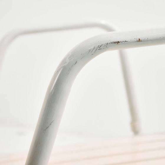 Image 1 of MK10930 Oostenrijkse stapelbare tuinstoel van Karasek