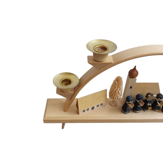 Image 1 of Erzgebirge kaarsenstandaard, kaarsenboog 