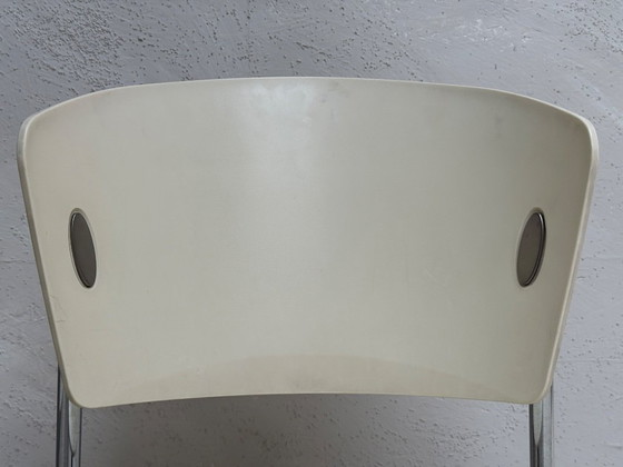 4 x Sedia di design 'Gio' Bontempi Casa | Made in Italy | Crema – Sedie da pranzo, Cromo (photo 6 of 11)