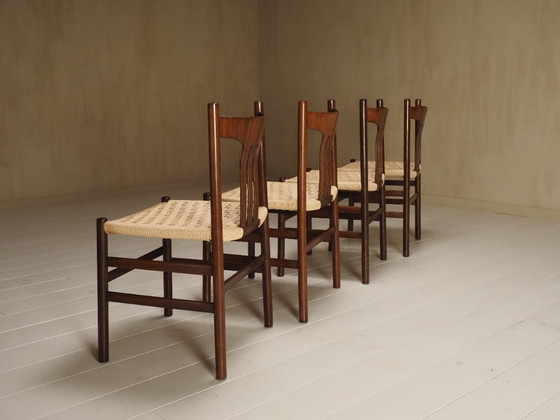 Image 1 of ensemble de chaises danoises