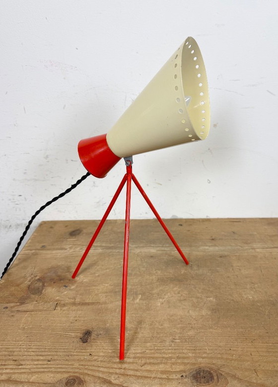 Image 1 of Vintage Midcentury Table Lamp by Josef Hůrka for Napako, 1950s