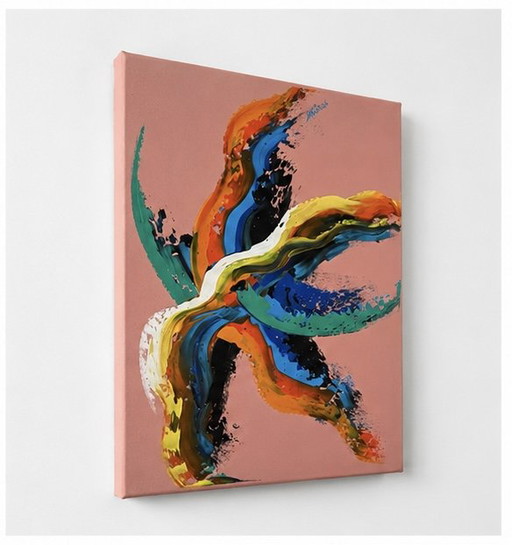 Pink studio art