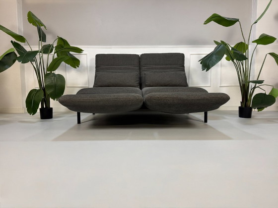 Image 1 of Rolf Benz Plura 380 Multifunctional Fabric Grey Sofa