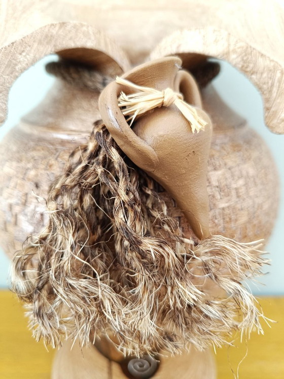 Image 1 of Vaso decorativo in terracotta