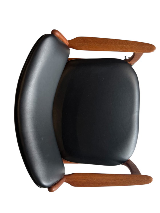 Image 1 of Danish teak armchair