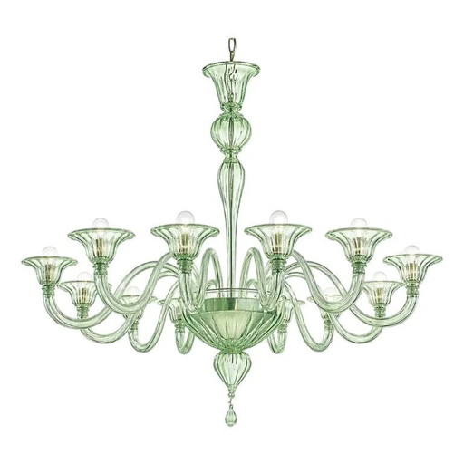 Modern Rigadin Murano Glass Chandelier by Simoeng