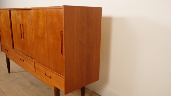 Buffet vintage | Armoire murale | Teck | 195 Cm – Wood (photo 5 of 13)
