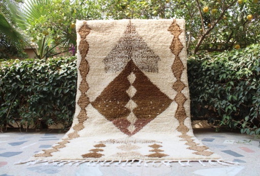 Tapis de l’Atlas – Création Artisanale en Laine 200cmx300cm – vloerkleden en tapijten, Cotton