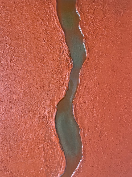 Modern abstract colorful painting – Paintings & Drawings, Canvas, Plastic (photo 3 of 5)