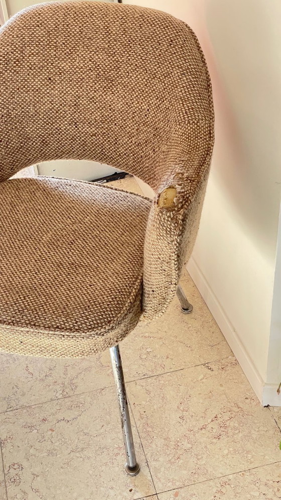 Sillón KNOLL Años 70 – Sillas auxiliares, Lana, Metal (photo 10 of 27)