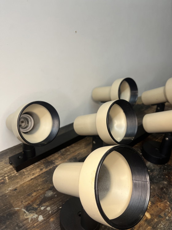 Image 1 of Set vintage di 6 faretti dell'era spaziale di massive