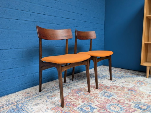 2x Vintage-Stühle dänisches Design, 1960er Jahre
