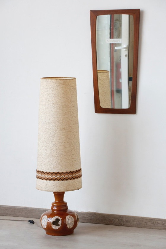 Image 1 of Vintage 1970s Ceramic Lamp - Retro Lighting