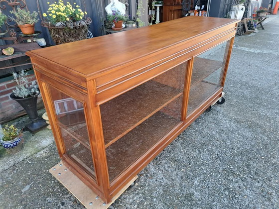 Image 1 of Classic Counter, Display Case, Sideboard, Dim. 200x50m And 95cm High