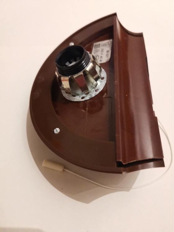 Image 1 of 1 van 4 Space Age jaren 70 bolvormige wandlampen van Hans Popp Lighting