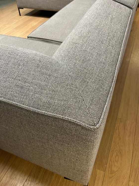 Image 1 of Comme neuf, design en stock, canapé d'angle Bloq U-Sofa Dormeuse gris