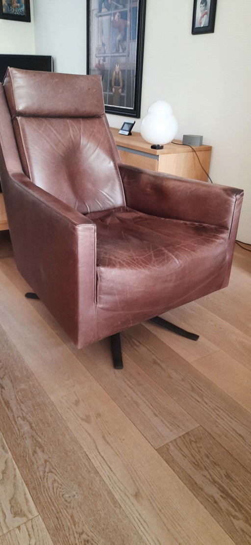 Sedia in pelle Linteloo